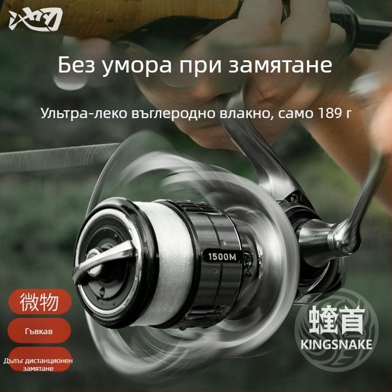 Pool Blade спининг риболовна макара – лека конструкция, 40 бр. в кутия, произход Нингбо, Zhejiang; възможни частни марки.