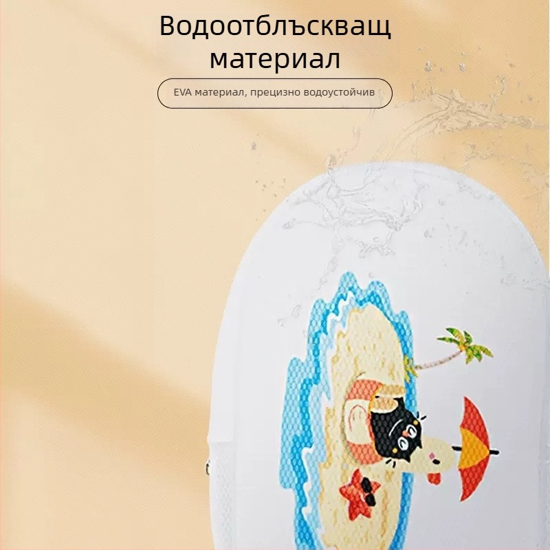 Найлонова водоустойчива чанта за спорт на открито с разделение мокро–сухо и мрежеста подплата