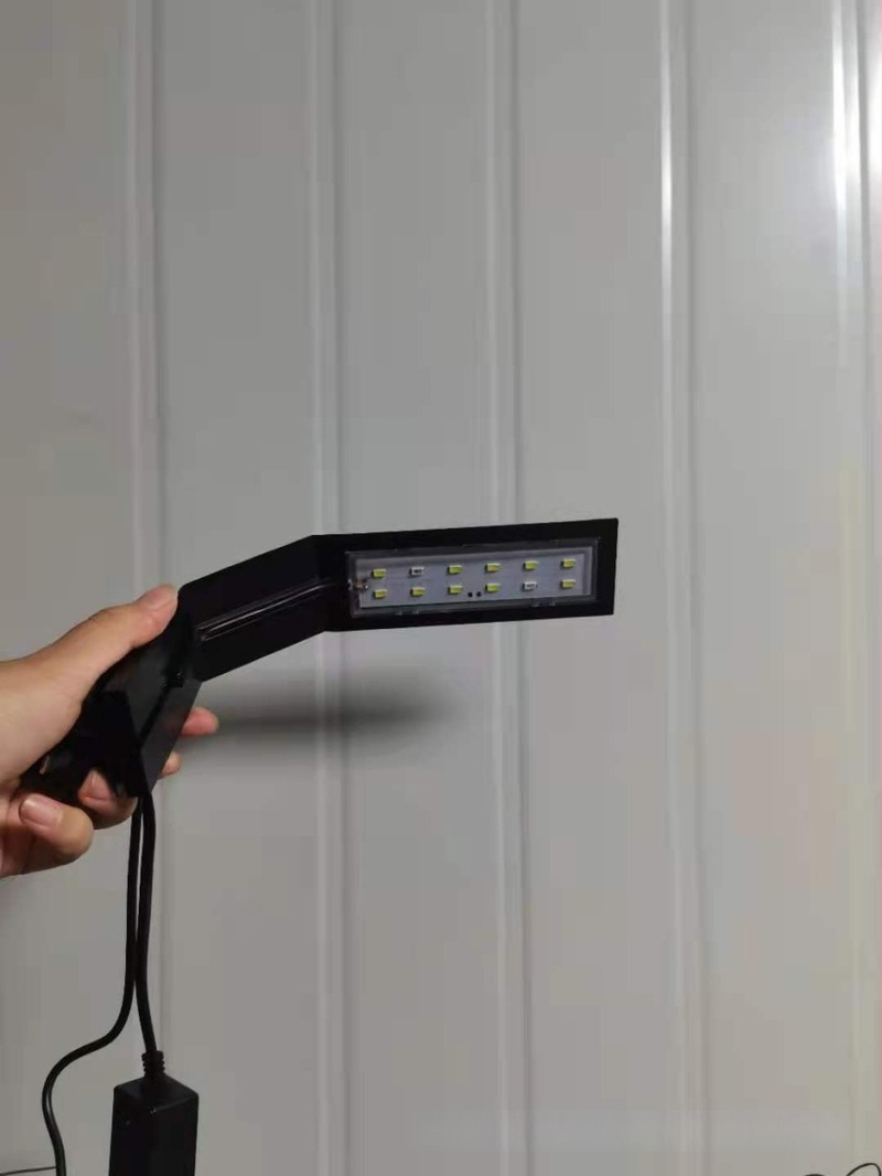 LED клип-лампа за аквариум - мини X3 X5, 5W/10W, пластмаса, 0,15 кг