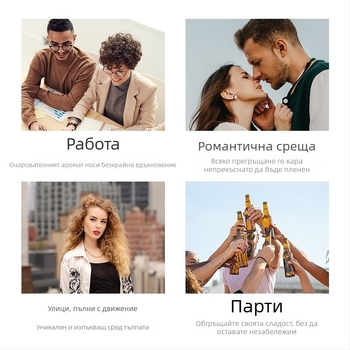 Унисекс парфюм, свеж аромат, 72-часова трайност