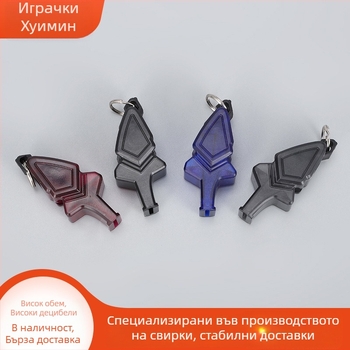Спортна свирка — ABS материал, персонализиран дизайн, възможност за отпечатване на лого, подходяща за бягане, стрелкови спортове и волейбол на площадката