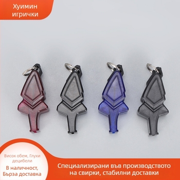 Спортна свирка — ABS материал, персонализиран дизайн, възможност за отпечатване на лого, подходяща за бягане, стрелкови спортове и волейбол на площадката