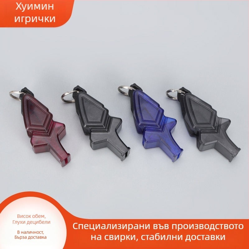 Спортна свирка — ABS материал, персонализиран дизайн, възможност за отпечатване на лого, подходяща за бягане, стрелкови спортове и волейбол на площадката