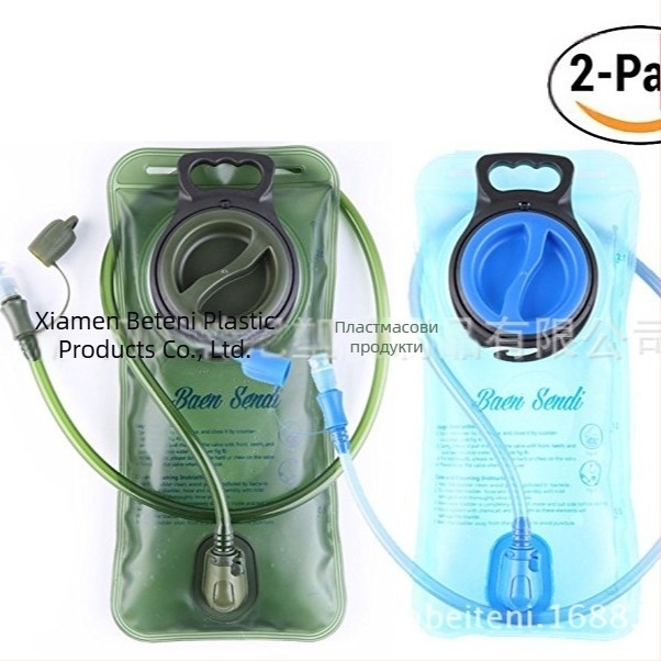 BTN Сгъваема водна торба за туризъм, спортен стил, PEVA/PE, печатано лого, персонализиране