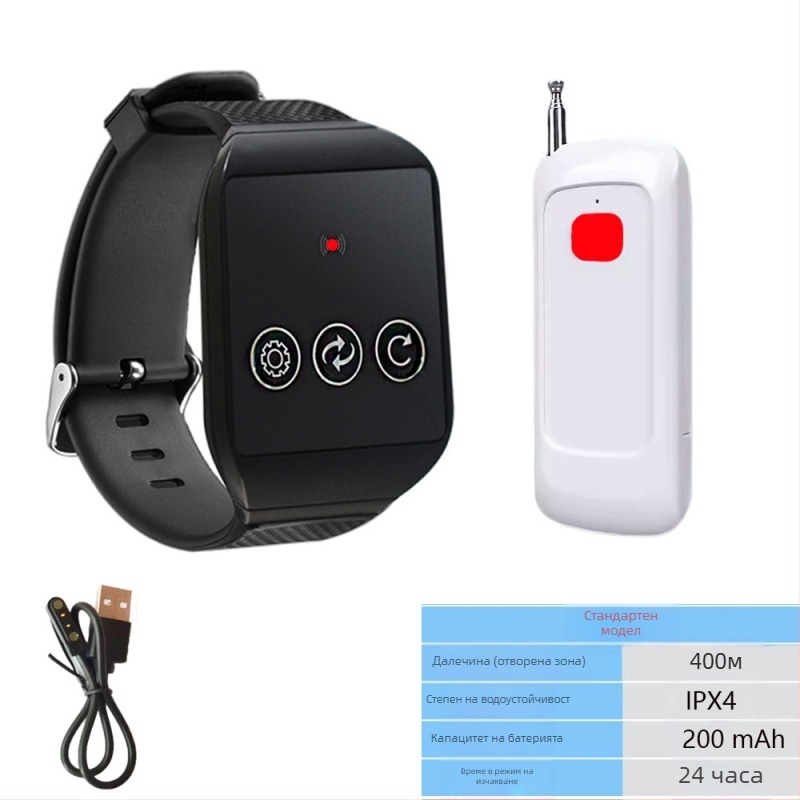 Безжичен звънец за повикване — модел 690, USB захранване 5V, вибрационен сигнал, дистанционно управление звънец за врата, 690-V100-P1000-U1000