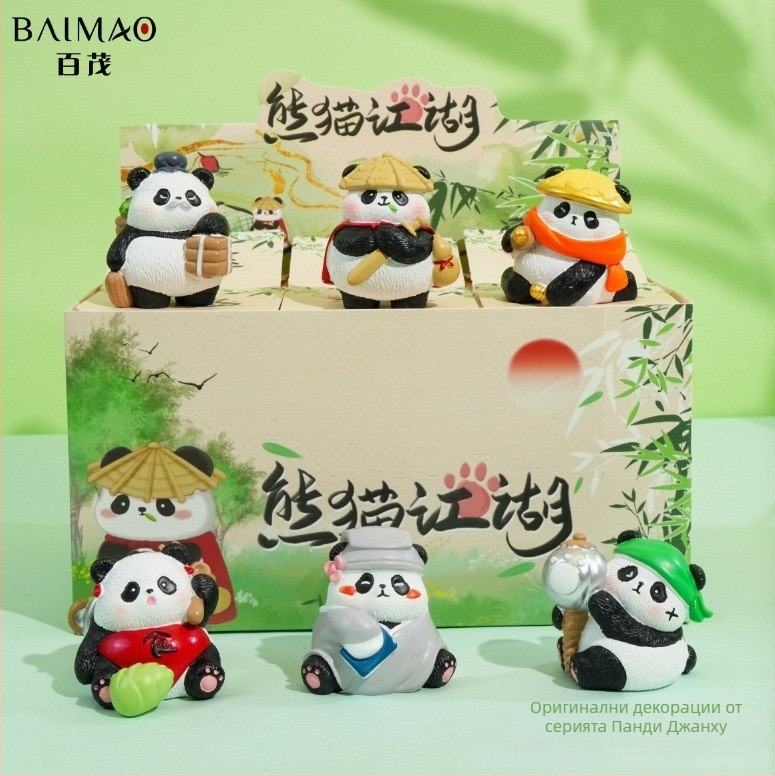 Декоративна бюро фигурка: кон със функция люлеене, смолна скулптура, стил Casual, Артикул ALTJBS0098