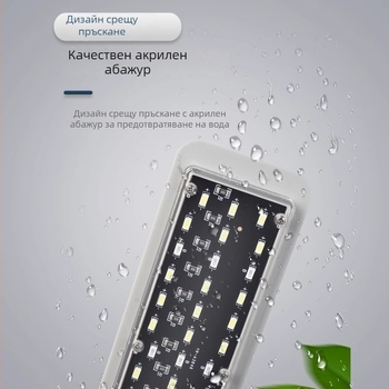 Аквариумна клип лампа, 5W, пластмасов корпус, 0,3 кг, за осветление на аквариум и водни растения, Small Tank