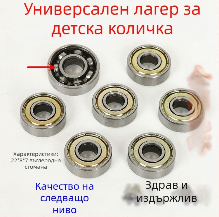 Лагери за колела 608ZZ за триколки, тротинетки и детски колички