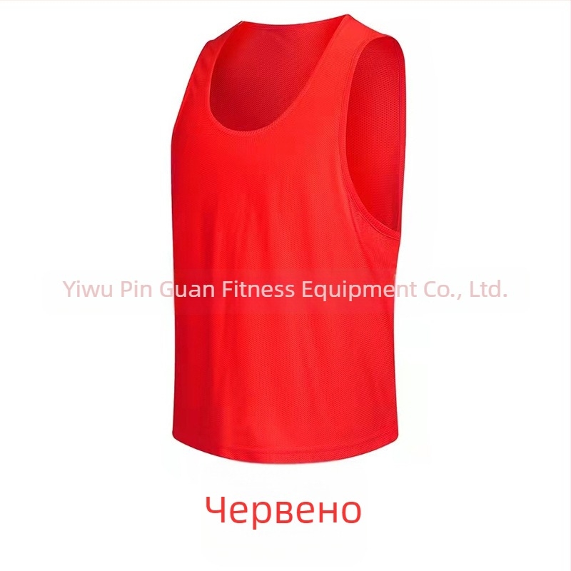 Персонализирана тренировъчна жилетка за футбол и баскетбол с логото/текст/емблема на отбора | Полиестер | Унисекс | За всички сезони