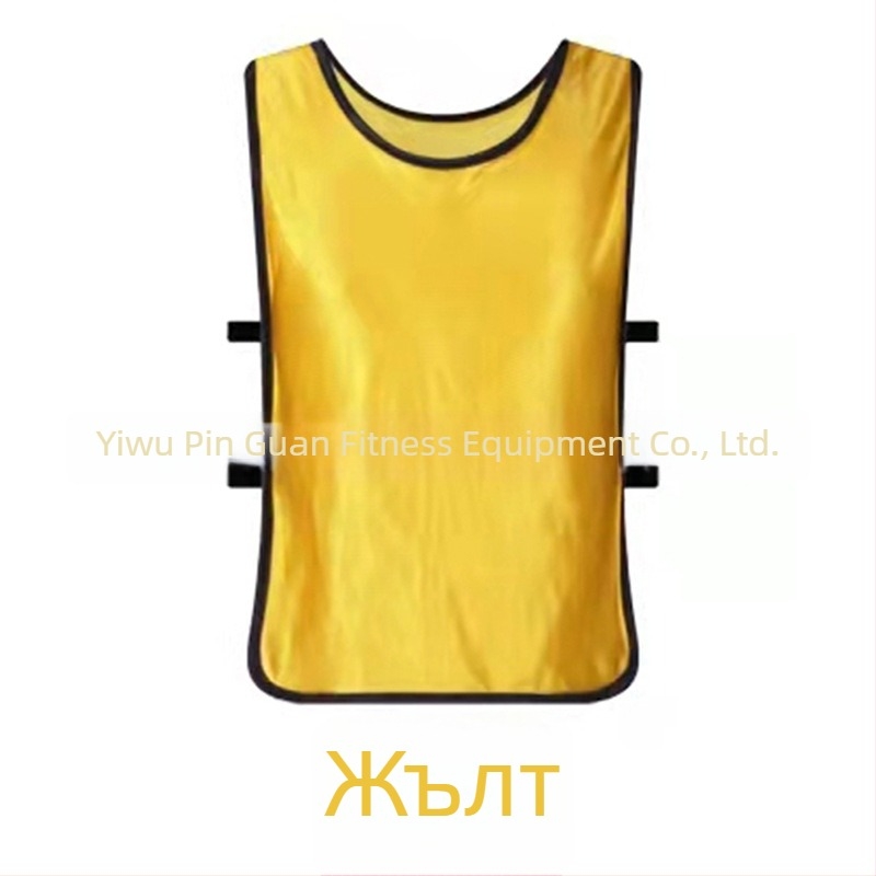 Персонализирана тренировъчна жилетка за футбол и баскетбол с логото/текст/емблема на отбора | Полиестер | Унисекс | За всички сезони