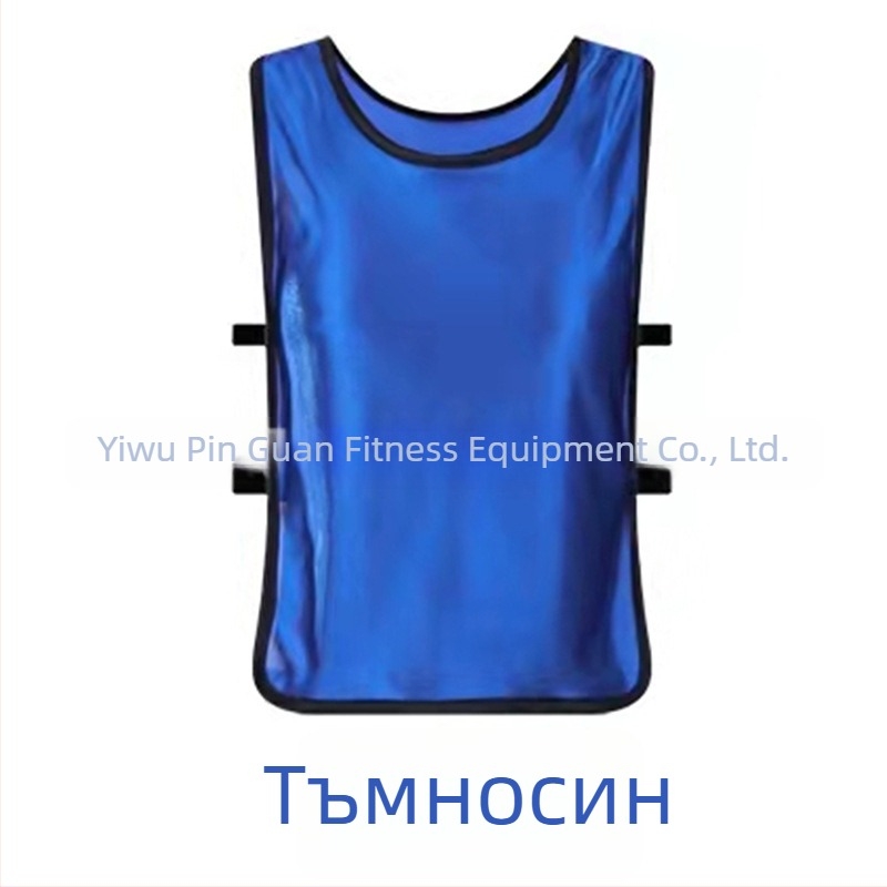 Персонализирана тренировъчна жилетка за футбол и баскетбол с логото/текст/емблема на отбора | Полиестер | Унисекс | За всички сезони