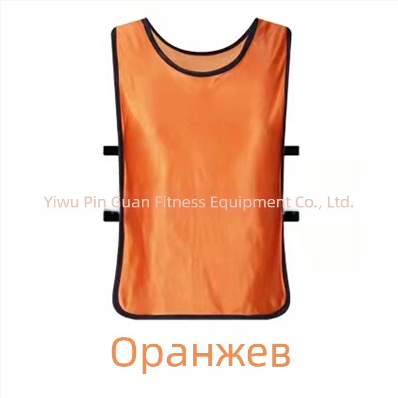 Персонализирана тренировъчна жилетка за футбол и баскетбол с логото/текст/емблема на отбора | Полиестер | Унисекс | За всички сезони