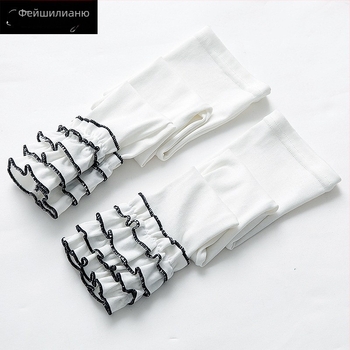 За жени: Нейлонови UV ръкавели за ръце – лятна защита за открито каране на велосипед и шофиране, с половин пръст ръкавици