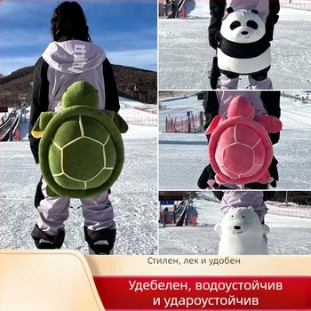 Ски защитен тричастен комплект за деца: ръчна защита, ханшова подложка, пяна като основен материал, 3 части