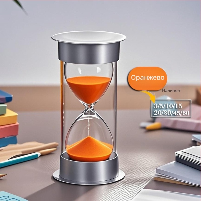 Пясъчен кухненски таймер, удароустойчив, 5/10/30 минути, ръчно духано стъкло, китайски стил, настолен сувенир от Morning Tide