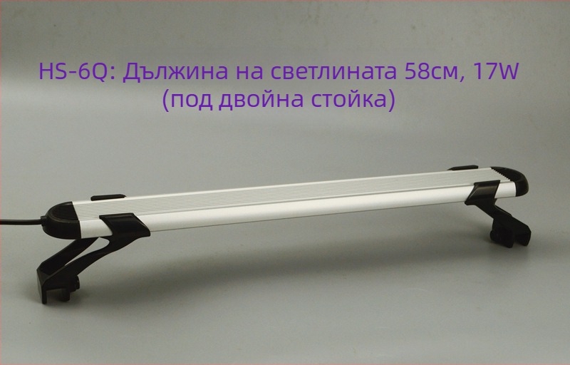LIJUN LED осветление за аквариум с пълен спектър – USB клип-он за Betta риби, водни растения и корали
