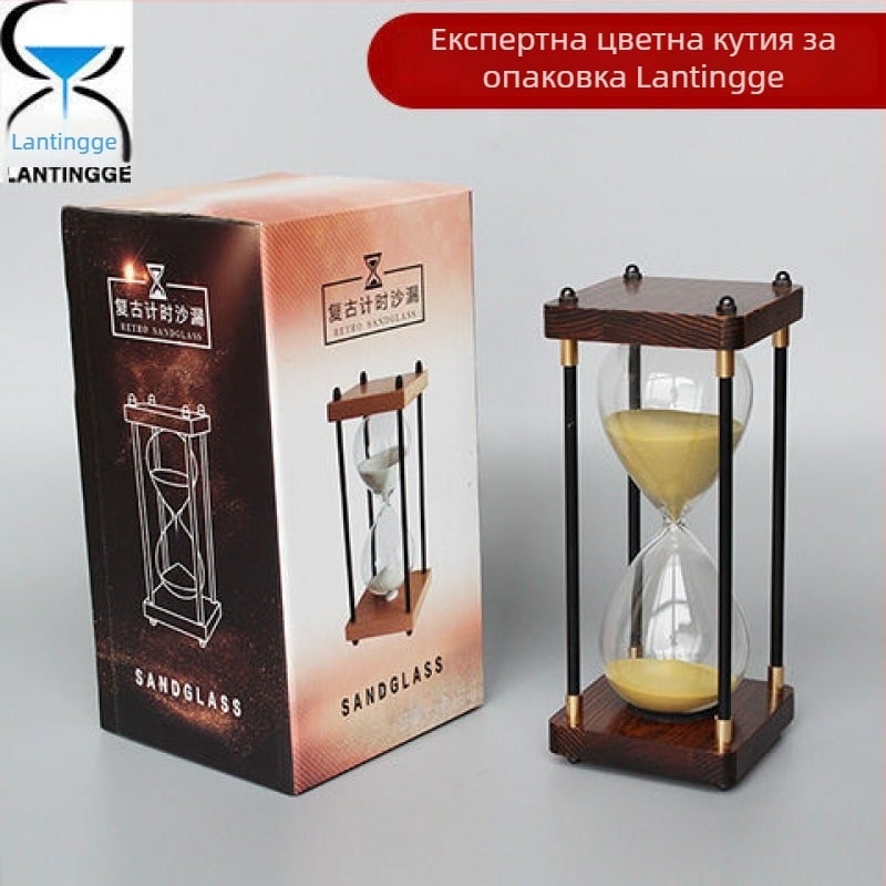 Часовников таймер от високо боросиликатно стъкло, издухан, код на продукта Al1023249797, подходящ като личен подарък.