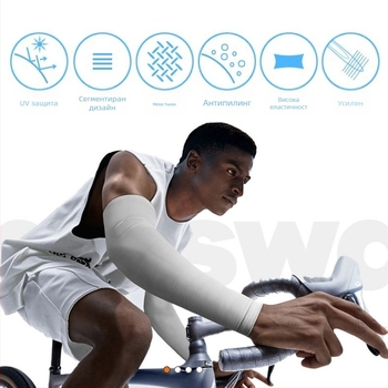 Ice Silk ръкавни маншети за открити дейности, персонализиран дизайн по изображение, печат на лого, антихлъзгащи, защита от слънцето