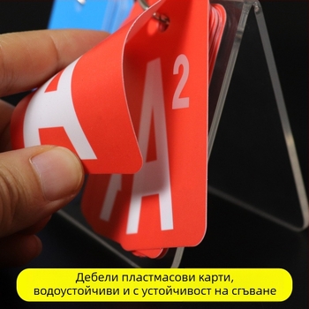 PVC Табло за резултати за баскетбол и билярд, с печат на лого, персонализируемо