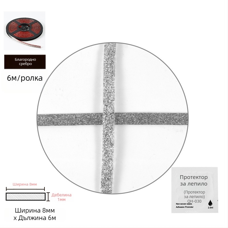 Самозалепваща уплътнителна лента, водоустойчива и мухълоустойчива, за кухненски плотове, бани и мивки – широка, удебелена и удължена