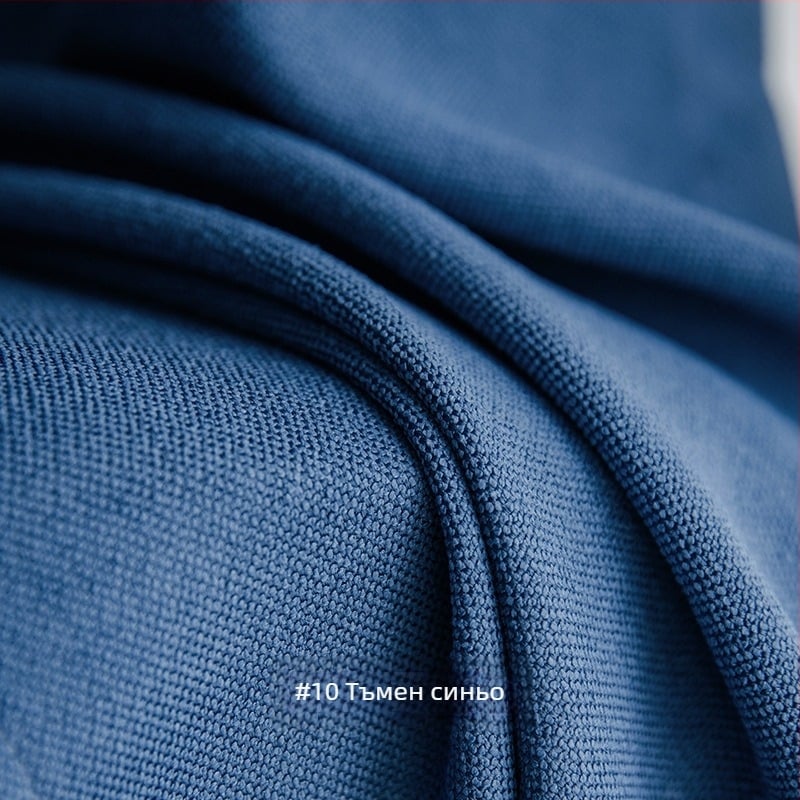 Памучно-ленена завеса за прозорец, висока степен на засенчване, модерен минималистичен японски стил за дневна и спалня