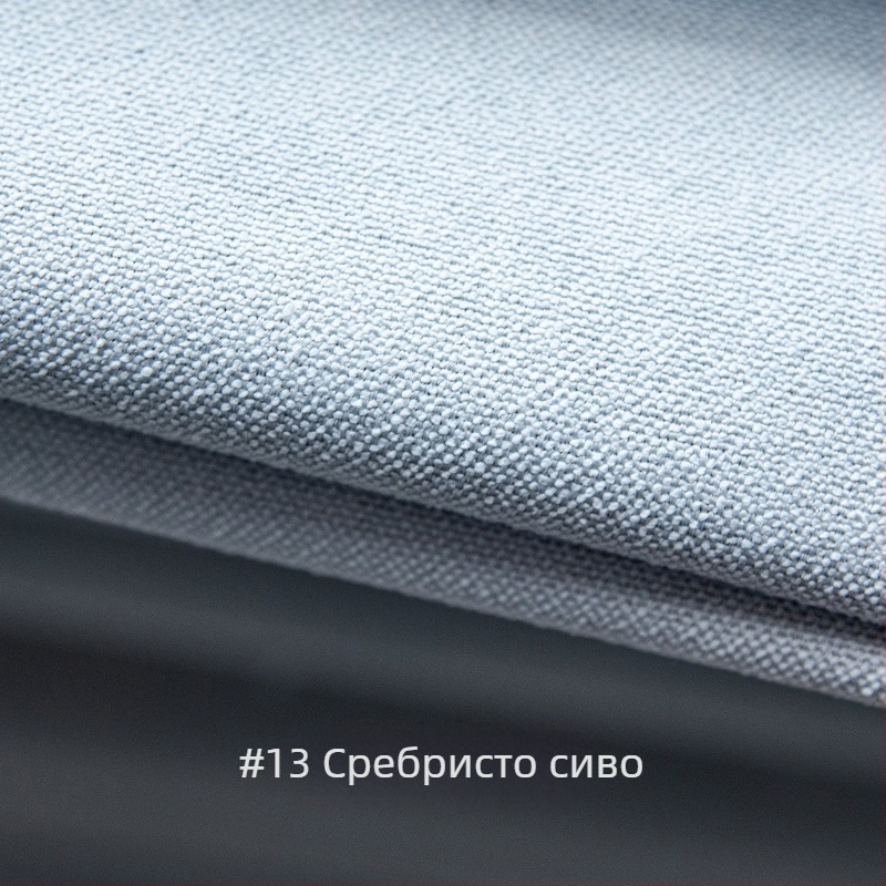 Памучно-ленена завеса за прозорец, висока степен на засенчване, модерен минималистичен японски стил за дневна и спалня