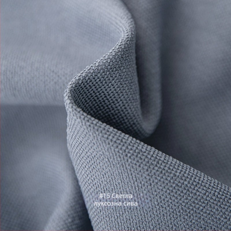 Памучно-ленена завеса за прозорец, висока степен на засенчване, модерен минималистичен японски стил за дневна и спалня