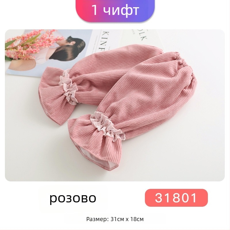 Удължени водоустойчиви предпазни ръкави за пухени якета, подходящи за есен и зима, анти-замърсяващ дизайн