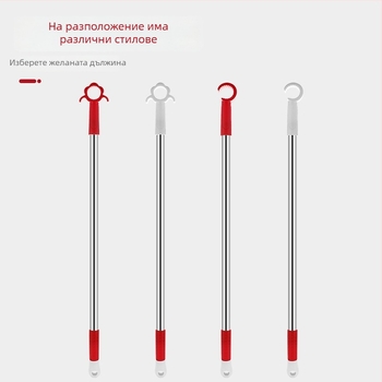 Механизъм за отваряне на прозорци с държач за плъзгащ прозорец, неръждаема стомана + ABS, матово завършване, за врати и прозорци