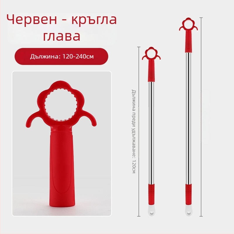 Механизъм за отваряне на прозорци с държач за плъзгащ прозорец, неръждаема стомана + ABS, матово завършване, за врати и прозорци