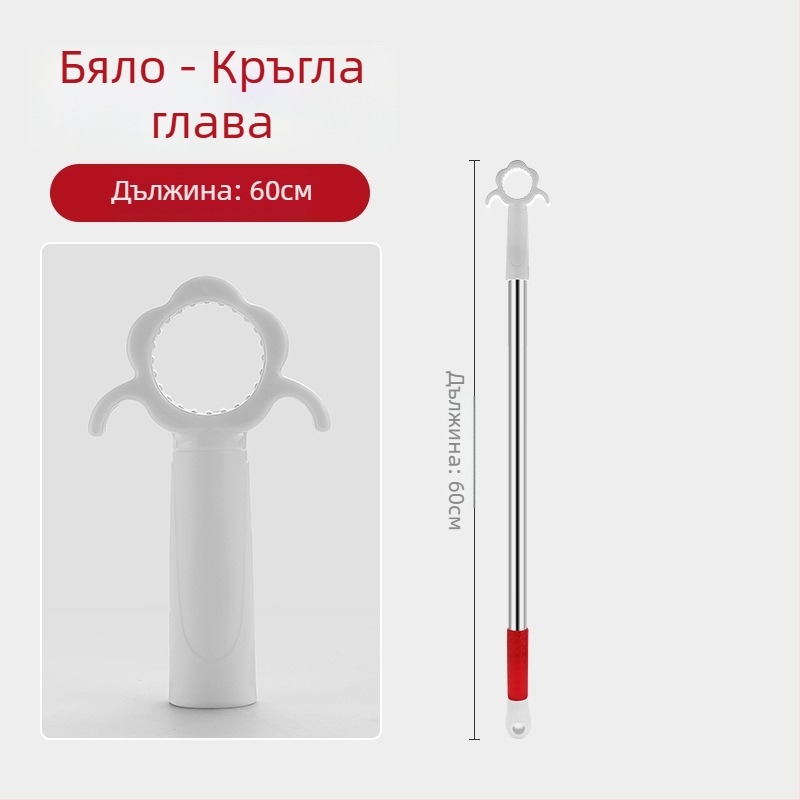 Механизъм за отваряне на прозорци с държач за плъзгащ прозорец, неръждаема стомана + ABS, матово завършване, за врати и прозорци