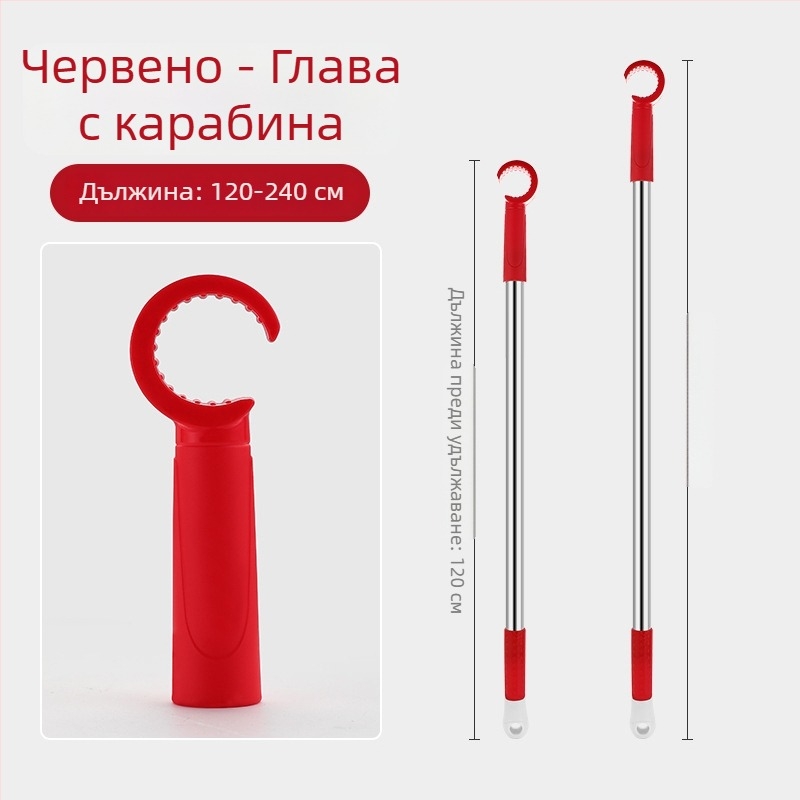 Механизъм за отваряне на прозорци с държач за плъзгащ прозорец, неръждаема стомана + ABS, матово завършване, за врати и прозорци