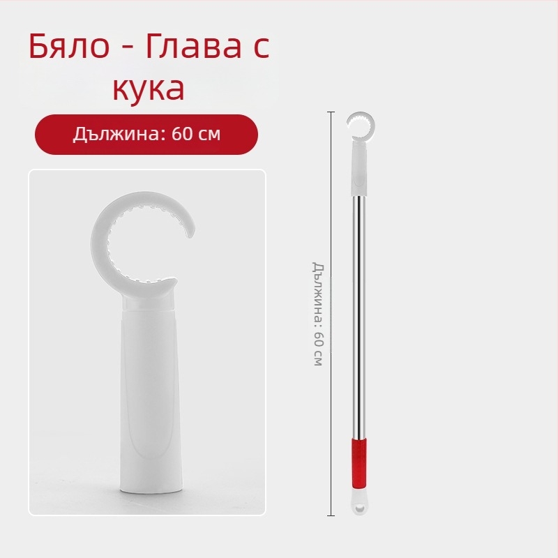 Механизъм за отваряне на прозорци с държач за плъзгащ прозорец, неръждаема стомана + ABS, матово завършване, за врати и прозорци