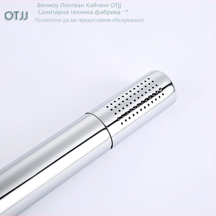 Медна ръчна душ глава, кръгла форма, дъждовна функция, ръчна инсталация, модел 070/6/05