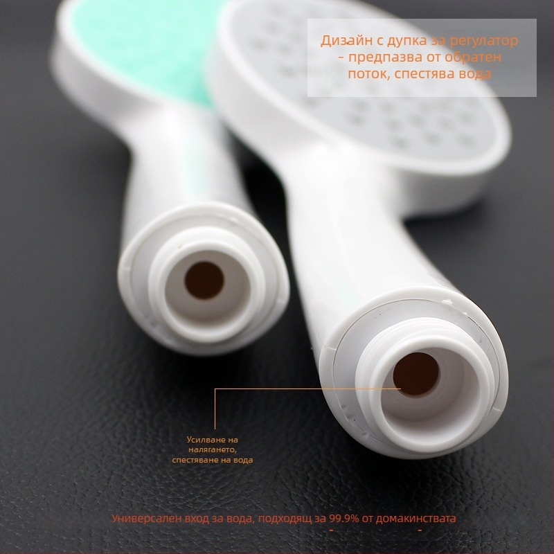 Ръчна душ глава за дъжд – ABS, кръгла форма, гайкова връзка, модел 9121