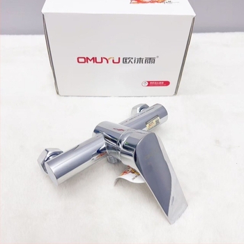 Душов клапан от 304 неръждаема стомана, електроплакиран, скрит смесител, 1–99°C, 1 MPa