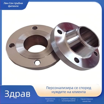 Кован фланец от неръждаема стомана, страничен тип, заварено свързване, PN10, устойчив на корозия