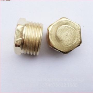 Заглушка за тръба с вътрешна и външна резба, железна, диаметър 20 мм, модел 4