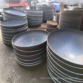 Заглушка за тръба от въглеродна стомана, DN15, 6 мм дебелина на стената, за съд под налягане