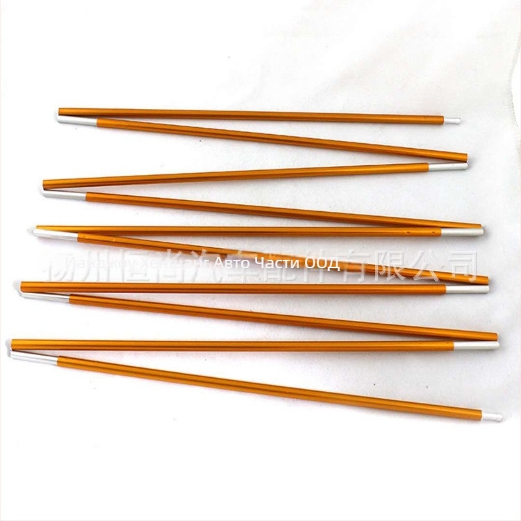 Hengshang Алуминиева палатна пръчка и навесна подпора от алуминиева сплав — лека и здрава аксесоарна пръчка