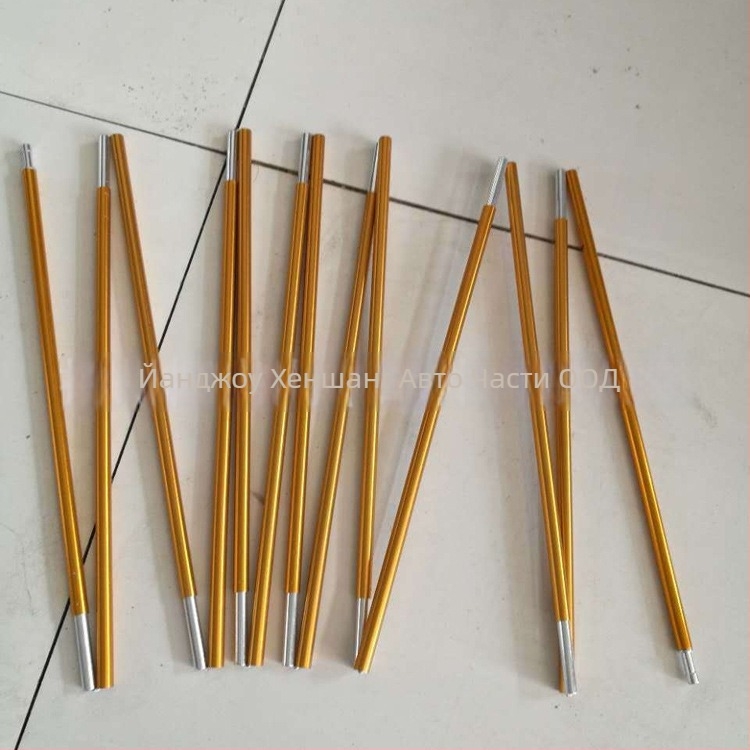 Hengshang Алуминиева палатна пръчка и навесна подпора от алуминиева сплав — лека и здрава аксесоарна пръчка