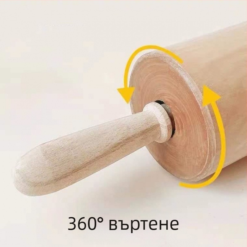 Твърдо дървен точилка за тесто за домашна употреба, ролница за паста и преса за кори за пелмени, модерен минималистичен стил