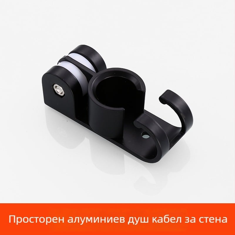 Комплект душ глава с ръчен маркуч — Top-Spray дъждовен душ, неръждаема стомана, въртяща се стойка