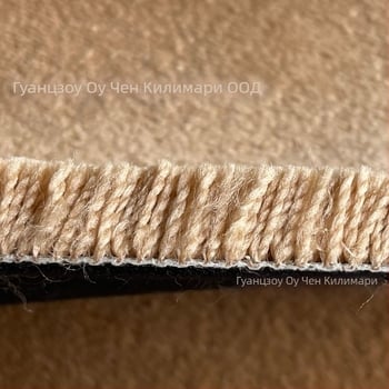 Полиращо одеяло, кръгло, полипропиленово влакно, шарка на ивици, серия за износоустойчивост