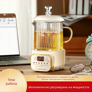Електрическа чаша за нагряване за офис, компактна, разглобяема конструкция (шаси нагряване, под 1000W, капацитет под 1 л, защита от прегряване)