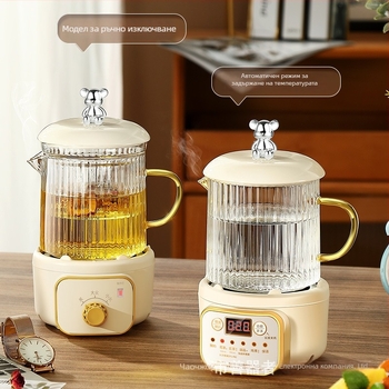 Електрическа чаша за нагряване за офис, компактна, разглобяема конструкция (шаси нагряване, под 1000W, капацитет под 1 л, защита от прегряване)