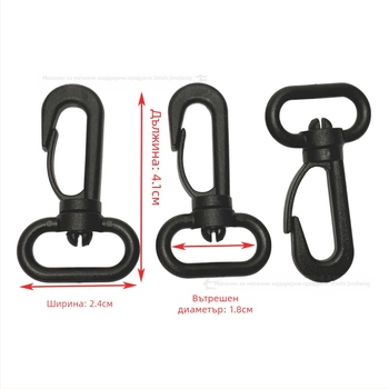 Кука за чанти с въртяща се конструкция, материал ПОМ, серия въртяща се катарама, стил урбан