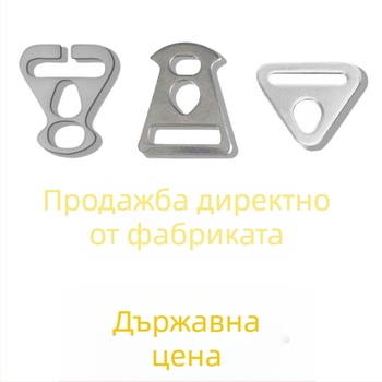 Къмпинг аксесоар: закопчалка за шнур на палатка с триъгълна настройка – самозадържаща се