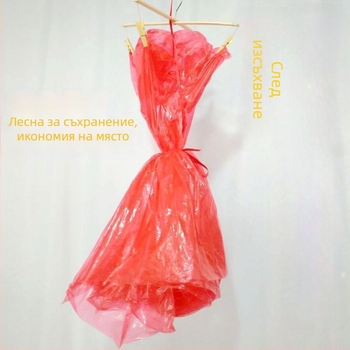 Палатка за баня, кръгла или правоъгълна форма (PEVA; дебелина 8S; за бебета и възрастни)