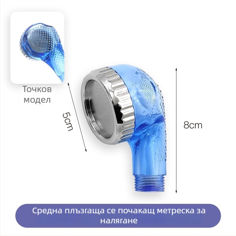 Comey преносим душ за маса за измиване на коса в салон - ръчен, пестящ вода, ABS, кръгъл дизайн